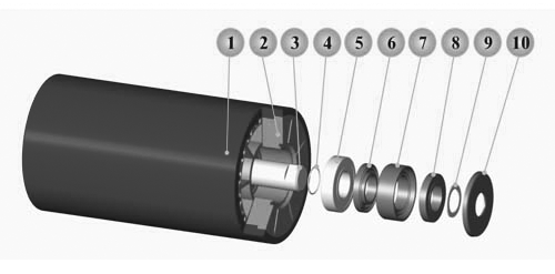 HDPE-Roller-Idler